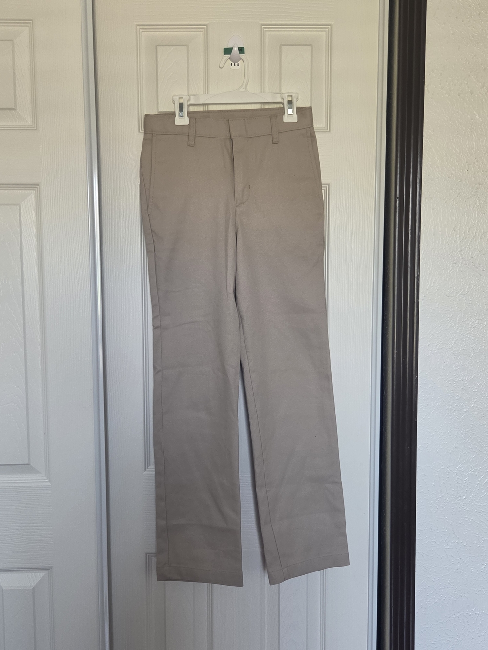 Men's Khaki Straight-Leg Pants - Versatile Everyday Wear